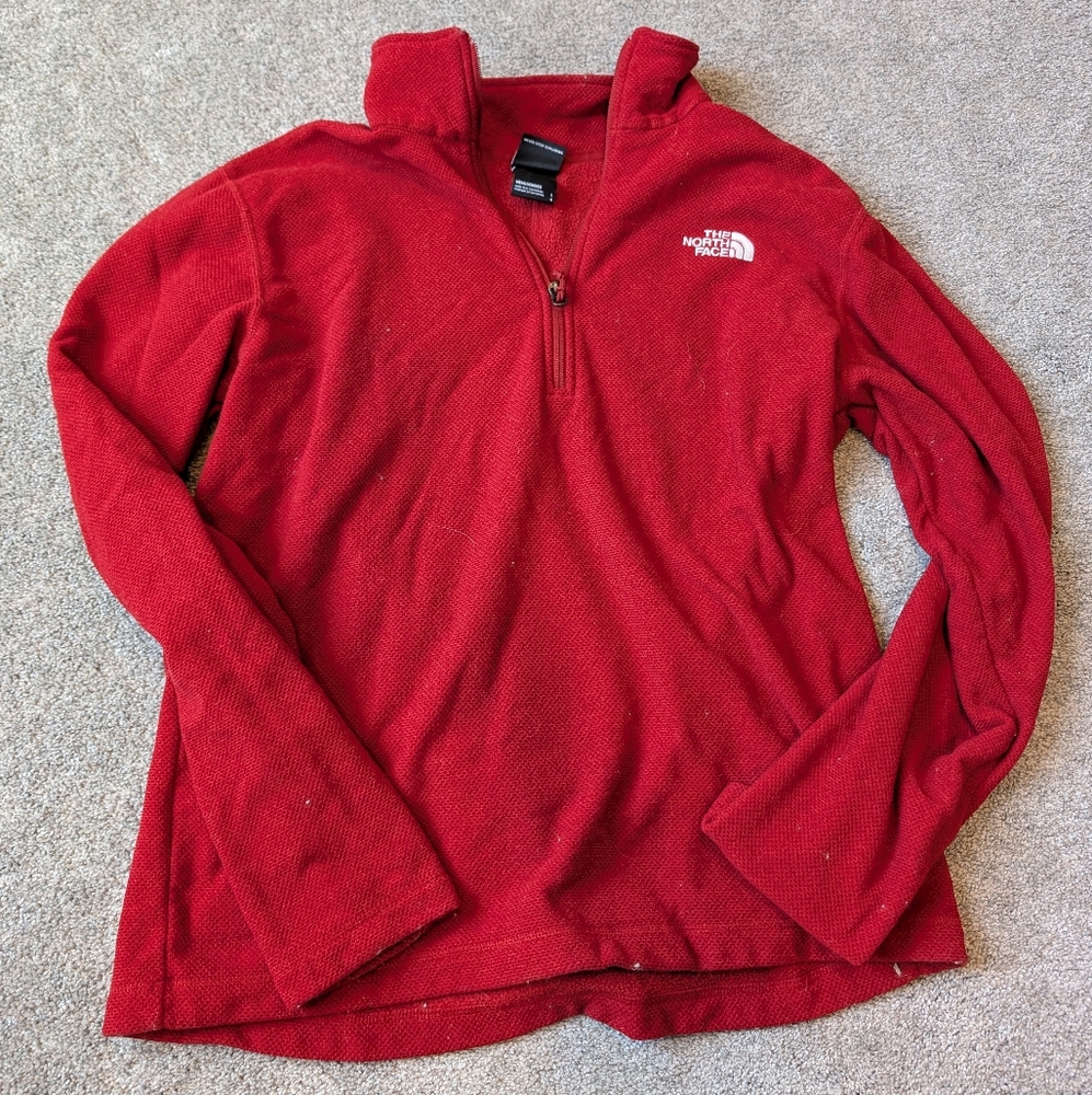 The North Face Women's Cowl Neck Red Sweater